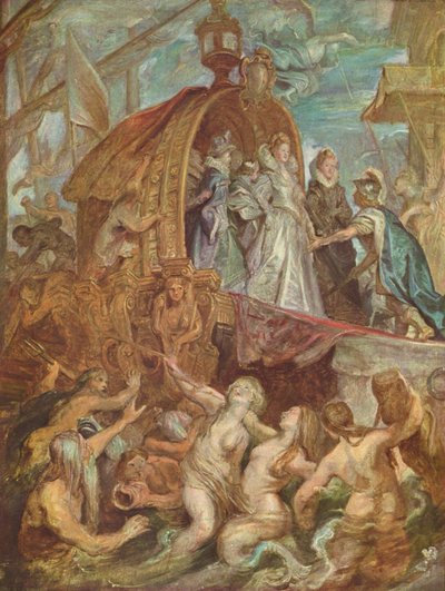 The Landing in Marseilles by Peter Paul Rubens